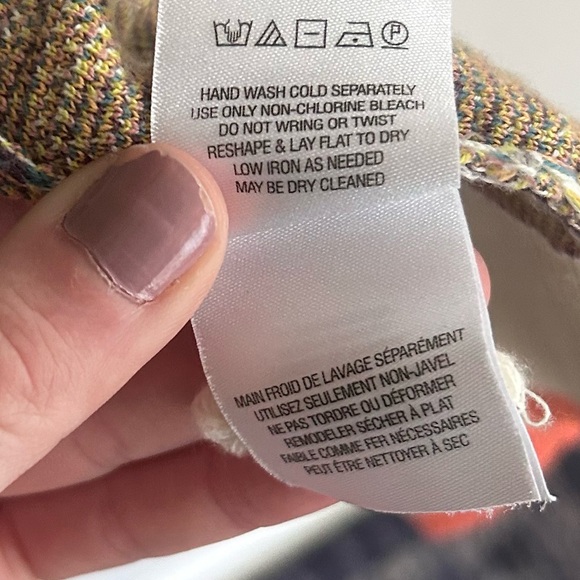 ANTHROPOLOGIE Bricolage Mixed Print Zebra Paisley Cardigan Kimono Oversized Sz S - Picture 14 of 15